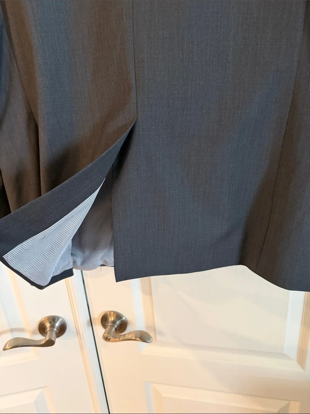 Mens Brooks Brothers Explorer Madison Fit Dark Gray Suit